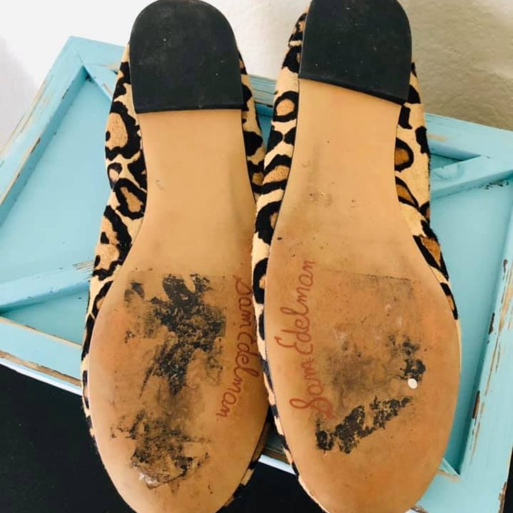 Sam Edelman leopard cheetah flats 8 - Picture 4 of 5